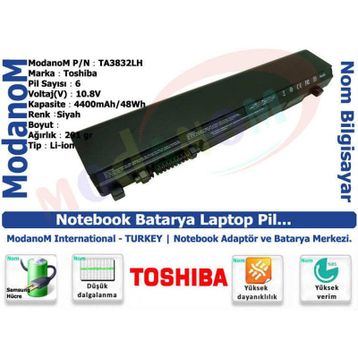 Toshiba Dynabook R731-W4UD Laptop Uyumlu Batarya