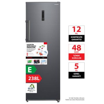 Toshiba GR-RU312WE-PMT(06) 7 Çekmeceli Derin Dondurucu