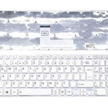 Toshiba L50-B-1W4 Beyaz Klavye