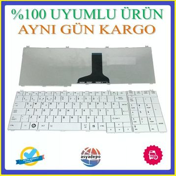 Toshiba L650 Beyaz Klavye