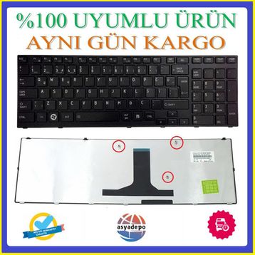 Toshiba MP-09N53US6698 Klavye
