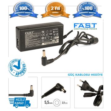 Toshiba PA3165E-1ACA PA3165U-1ACA Uyumlu Notebook Şarj Adaptörü