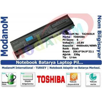 Toshiba PA3457U Notebook Bataryası