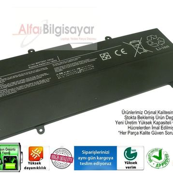 Toshiba Portege Z930-E6S PT131E Uyumlu Notebook Batarya