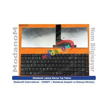 Toshiba Satellite C50-A-1JV Siyah Klavye