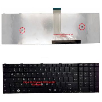Toshiba Satellite C50D-A-11L Siyah Klavye