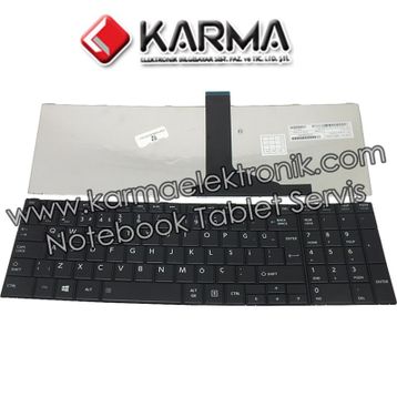 Toshiba Satellite C55-A-1LG Siyah Notebook Klavye