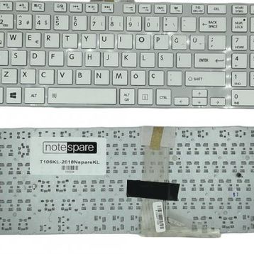 Toshiba Satellite C55-A-1Q2 Beyaz Klavye