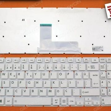Toshiba Satellite C55-C-1H0 Beyaz Notebook Klavye