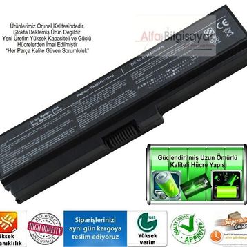 Toshiba Satellite C650-111 Uyumlu Batarya Pil