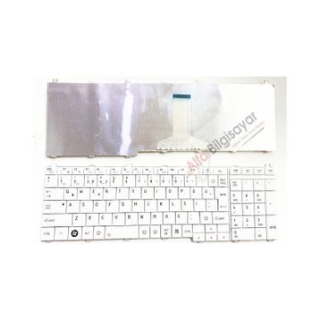Toshiba Satellite C665D Beyaz Klavye