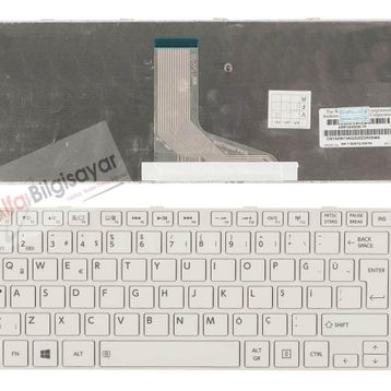 Toshiba Satellite C830D Beyaz Klavye