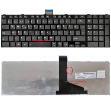 Toshiba Satellite C850-G1K Siyah Klavye