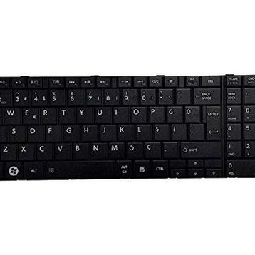 Toshiba Satellite C850D Işıklı Siyah Notebook Klavye