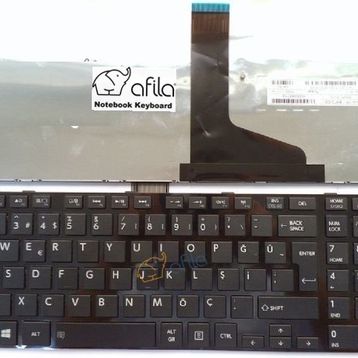 Toshiba Satellite C855D-12D Siyah Klavye