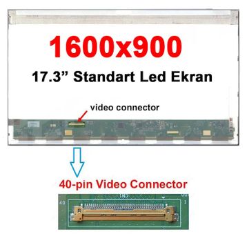 Toshiba Satellite C875 Uyumlu Notebook Ekran