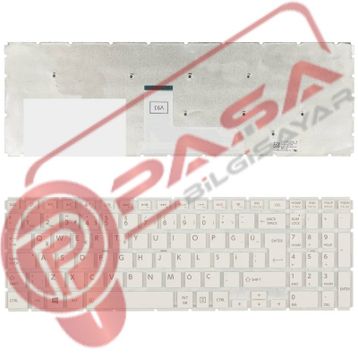 Toshiba Satellite L50-C-111 Beyaz Klavye