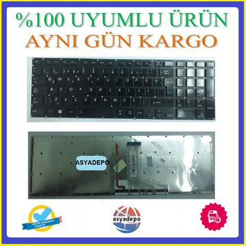 Toshiba Satellite L850-1EW Siyah Klavye