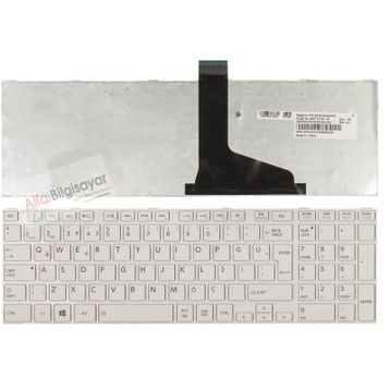 Toshiba Satellite L850D-10V Beyaz Notebook Klavye
