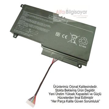 Toshiba Satellite P50-A-13K Uyumlu Batarya