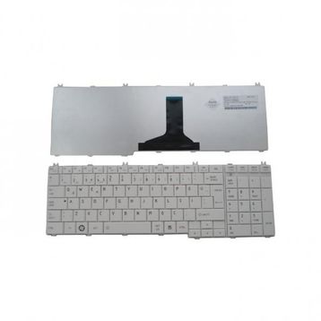 Toshiba Satellite Pro C650-EZ1524 C650-EZ1533 Beyaz Uyumlu Notebook Klavye