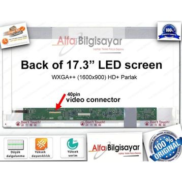 Toshiba Satellite Pro L870 Uyumlu Notebook Ekranı