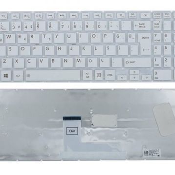 Toshiba Satellite S55D Beyaz Klavye
