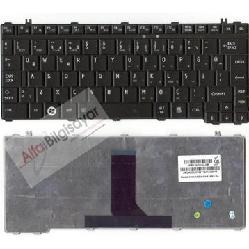 Toshiba Satellite T135D Siyah Klavye