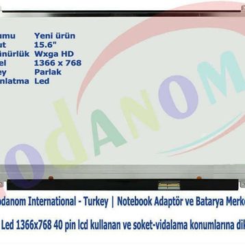 Toshiba Tecra C50-B Uyumlu Notebook LCD Ekran