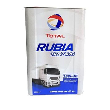 Total Rubia 15W-40 18 lt Motor Yağı