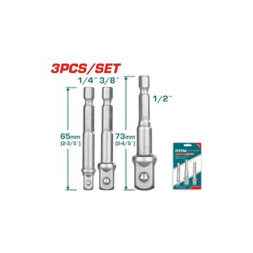 Total TAC273651 Soket Adaptörü Takımı