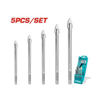 Total TACSD7256 5'li Cam Matkap Ucu Seti