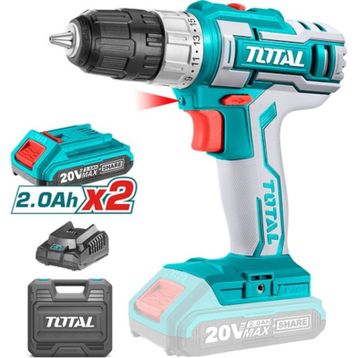 Total TIDLI200215 20V 2.0Ah 45Nm Li-Ion Darbeli Akülü Matkap