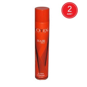 Totex Ultra Strong 2x400 ml Saç Spreyi
