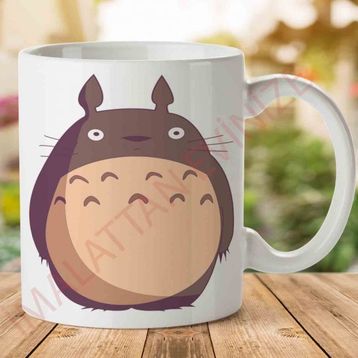 Totoro Animasyon Baskılı Kupa Bardak