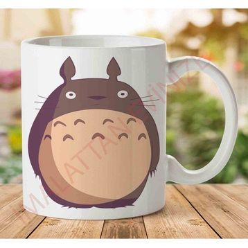 Totoro Animasyon Baskılı Kupa Bardak