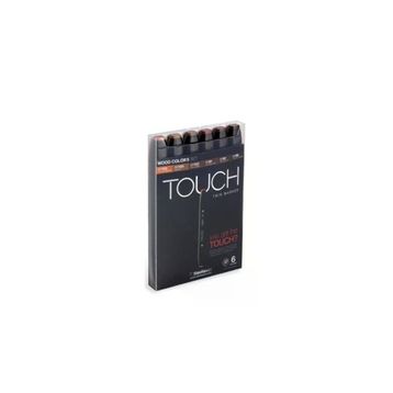Touch 6'lı Set Fluorescent Colors Twin Marker Kalem