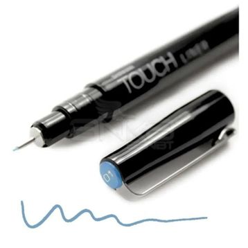 Touch Liner 0,1 mm Blue Renkli Çizim Kalemi