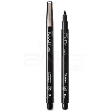 Touch Liner Brush Black B Fırça Uçlu Kalem
