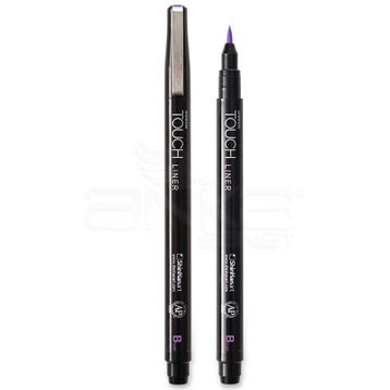 Touch Liner Brush Purple B Fırça Uçlu Kalem