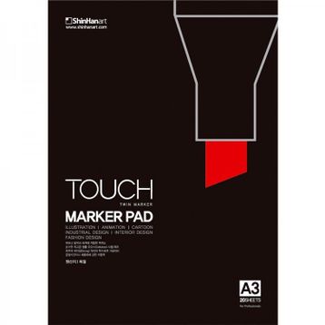 Touch Marker Pad A3 20 Yaprak 80 gr Defter