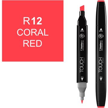 Touch R12 Coral Red Twin Marker