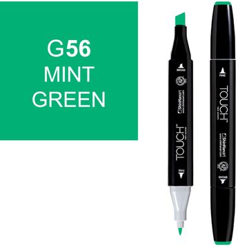 Touch Twin Brush Marker G56 Mint Green Teknik Çizim Kalemi