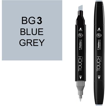 Touch Twin Marker BG3 Blue Grey Çizim Kalemi