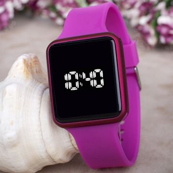 Touche Watch ST-303731 Dokunmatik Led Fuşya Kadın Kol Saat