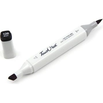 Touchliit 120 Çift Taraflı Black Marker Kalem