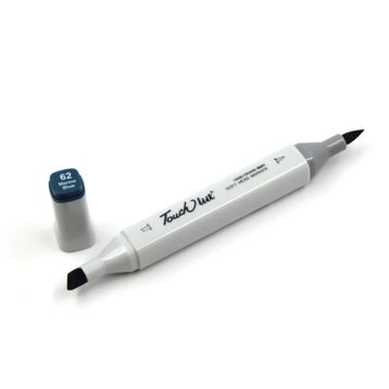 Touchliit B62 Marine Blue Çift Taraflı Marker Kalem