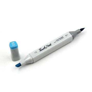 Touchliit B66 Çift Taraflı Baby Blue Marker Kalem