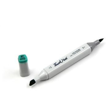 Touchliit BG57 Turquoise Green Light Çift Taraflı Marker Kalem