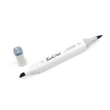 Touchliit BG7 Blue Grey 7 Çift Taraflı Marker Kalem